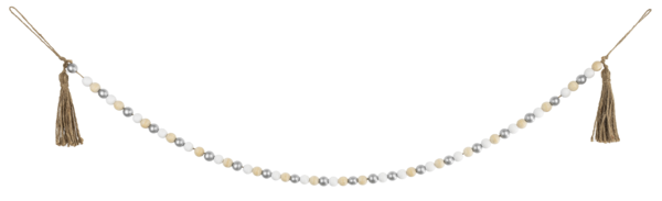 Bead Garland Tassel