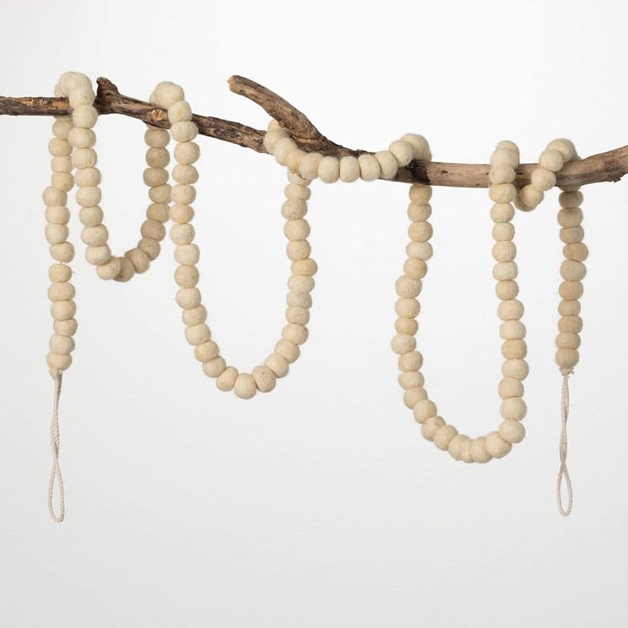 Wool Ball Garland