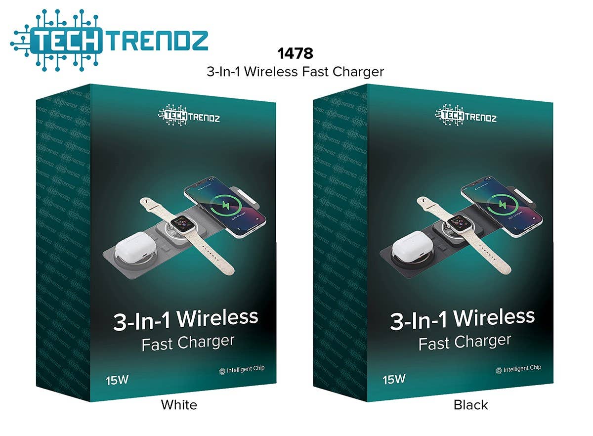 3in1 Wireless Fast Charger
