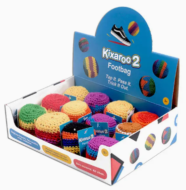 Kixaroo 2 Crochet Footbag Juggling Sack