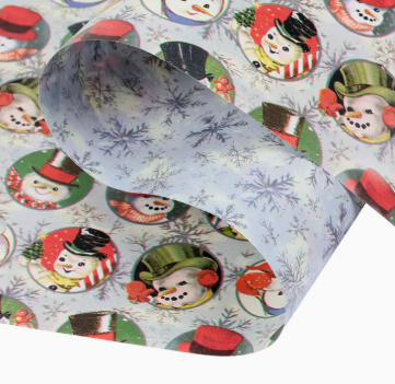 Retro Christmas Wrapping Paper