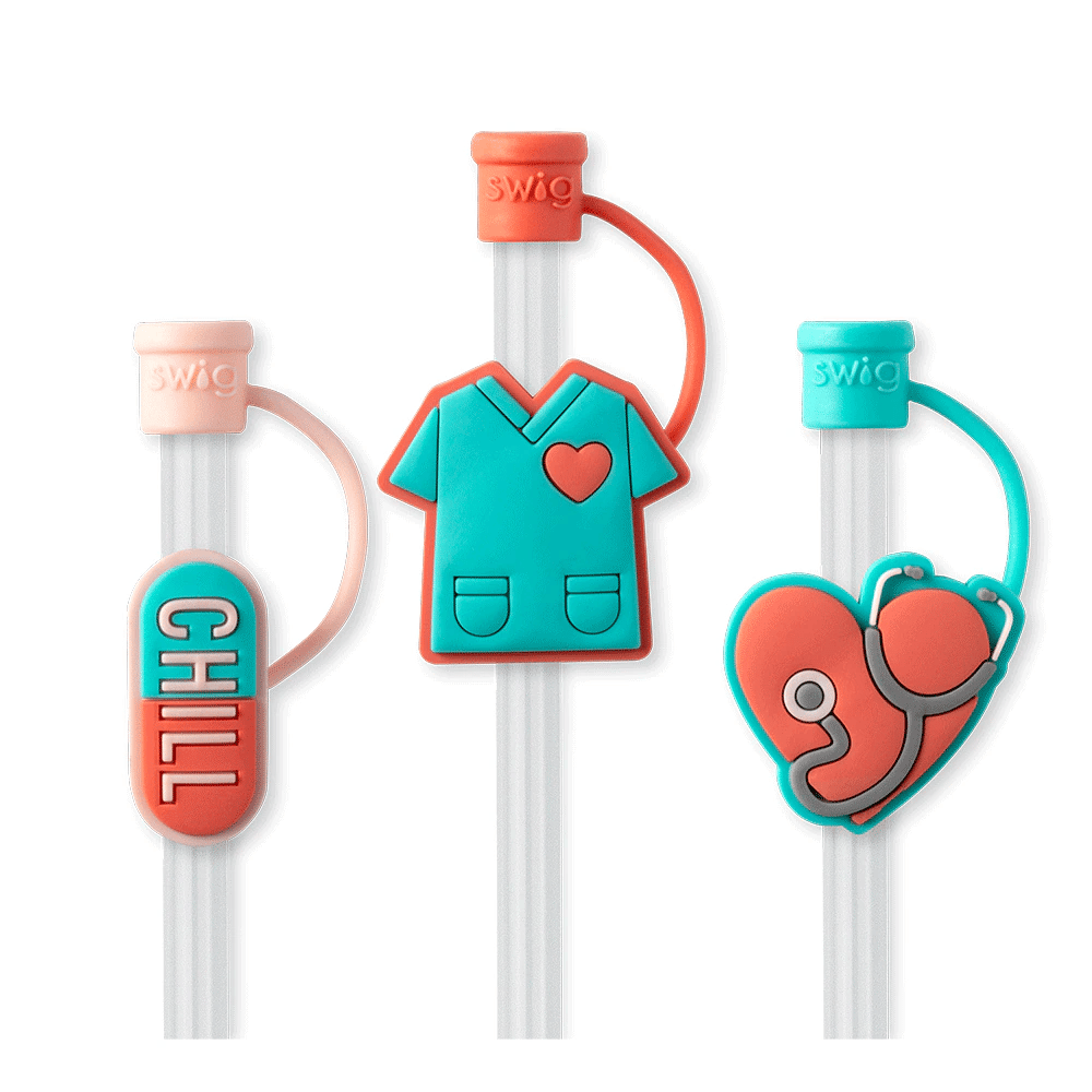 Straw Topper Set