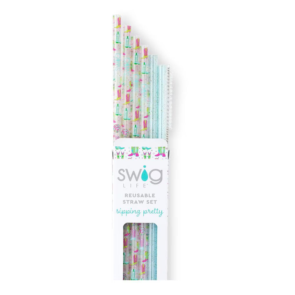 Tall Straw Set