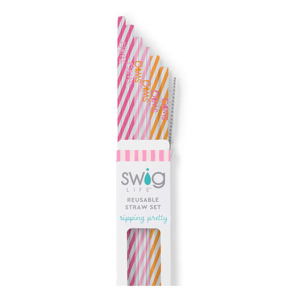 Tall Straw Set