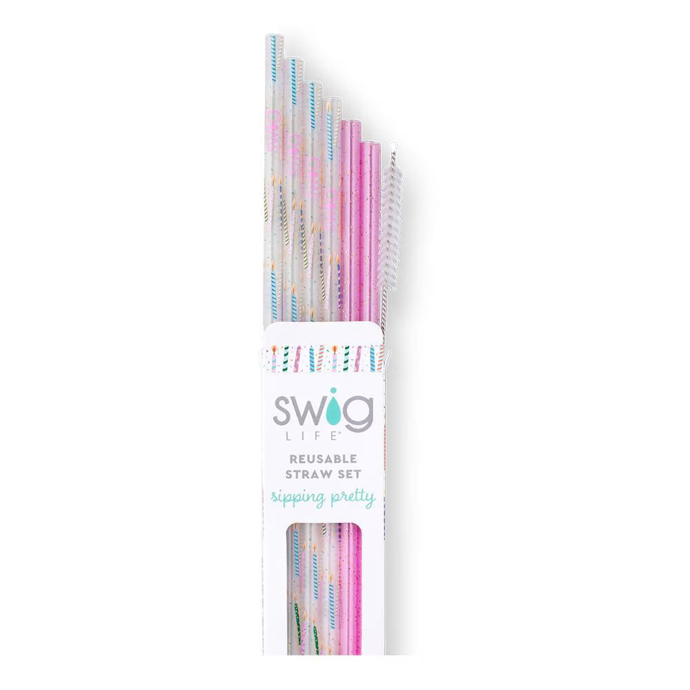 Tall Straw Set