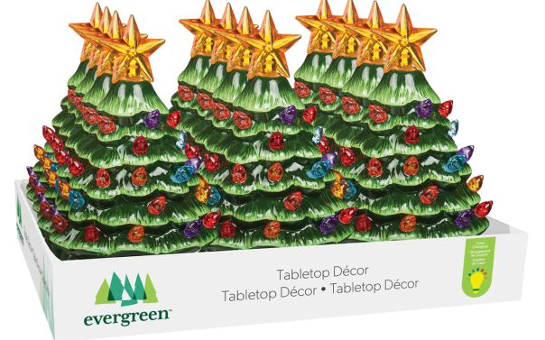 Ceramic Light-Up Mini Christmas Trees
