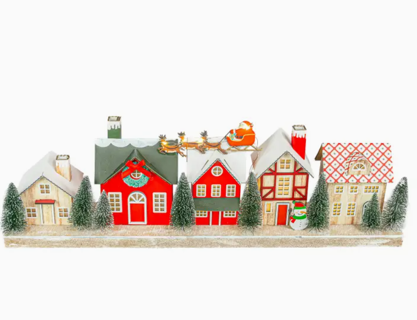 Santa's Sleigh Christmas Village