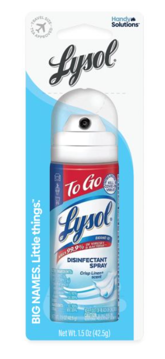 Lysol To Go Spray