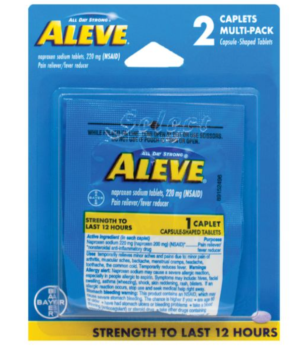Aleve Blister Pack