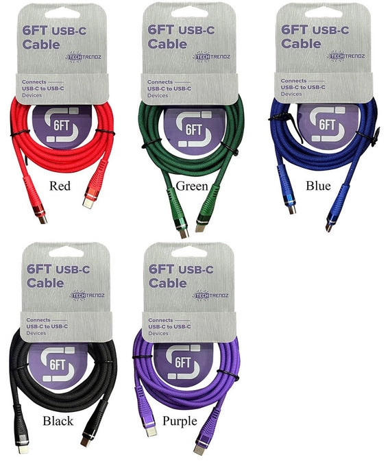 USB-C+C Cable - 6ft
