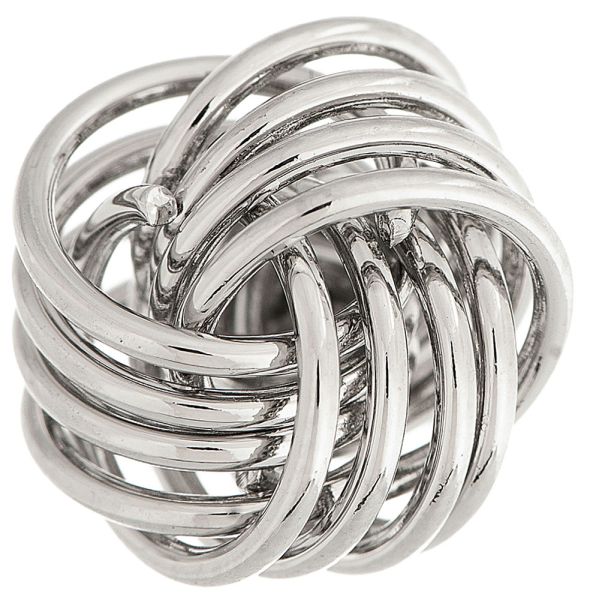 Wire Love Knot Post Earring