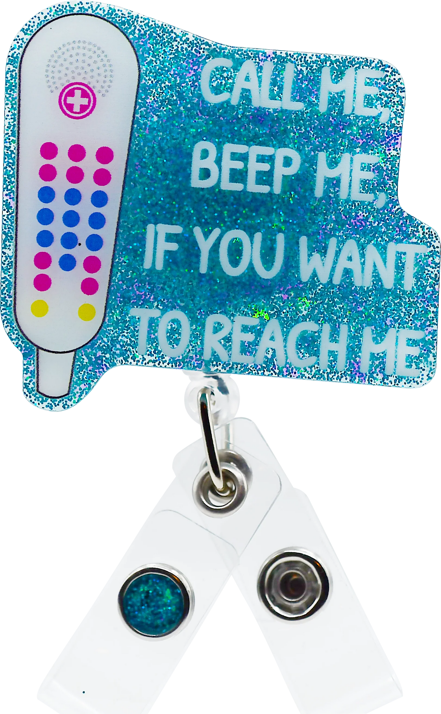 Glitterific Badge Reel