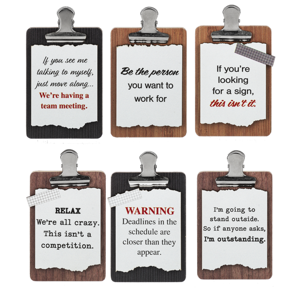 Office Talk Clipboard