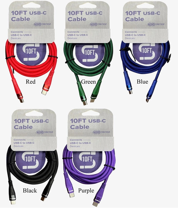 USB-C+C Cable - 10ft