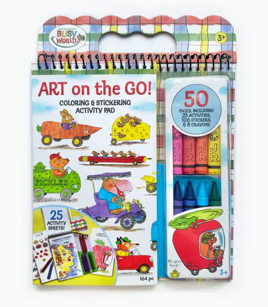 Richard Scarry's Busy World - Art on the Go!