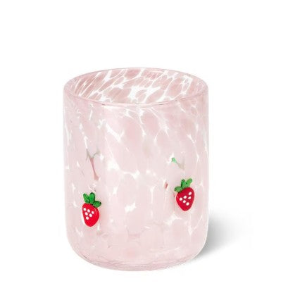 Strawberry Shortcake Charm Glass