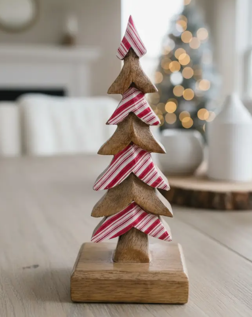 Candy Striped Downswept