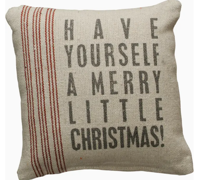 Merry Little Christmas Pillow