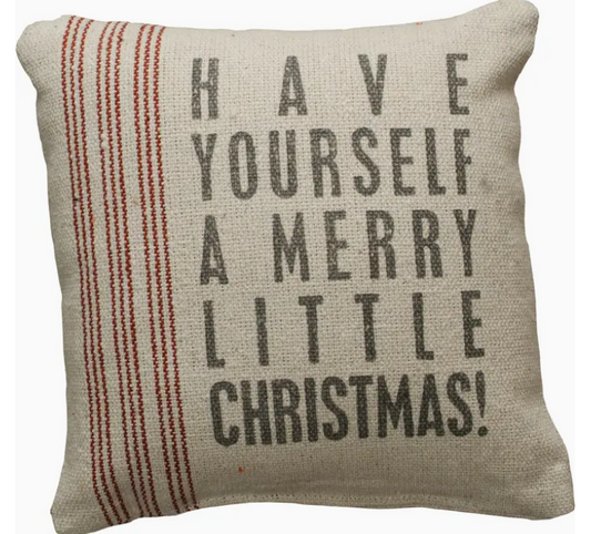 Merry Little Christmas Pillow