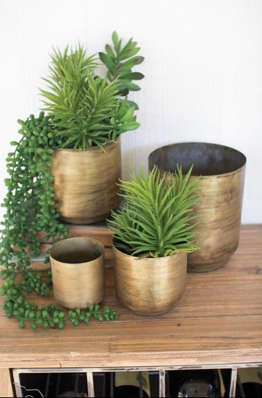Metal Aged Pot