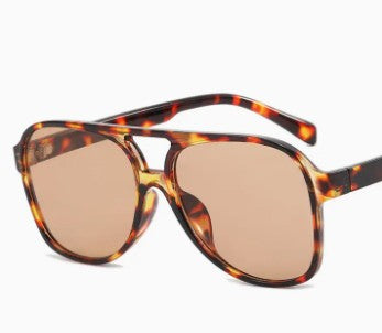 Vintage Double Bridge Aviator Sunglasses