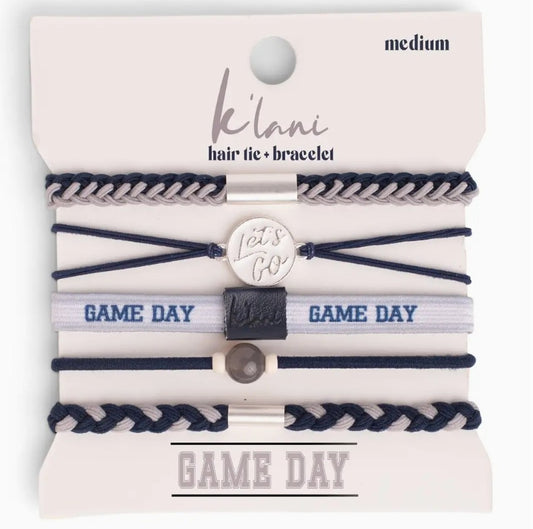"Game Day" Hair Tie Bracelets