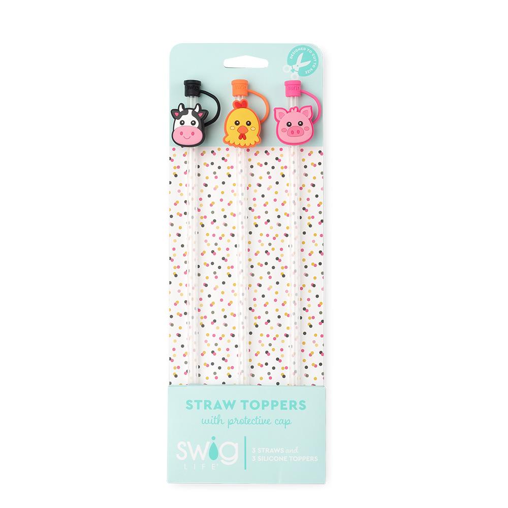 Straw Topper Set