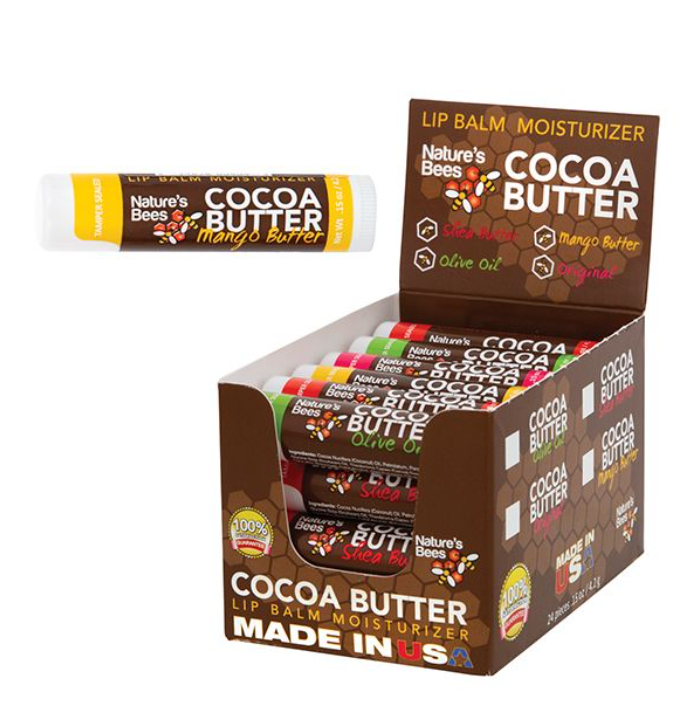 Nature's Bees Cocoa Butter Lip Balm