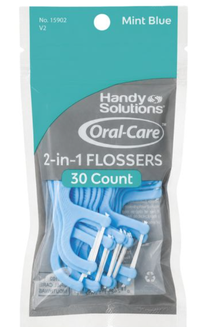 Handy Solutions Oral Care 2 in 1 Flosser