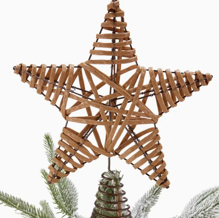 Natural Star Tree Topper