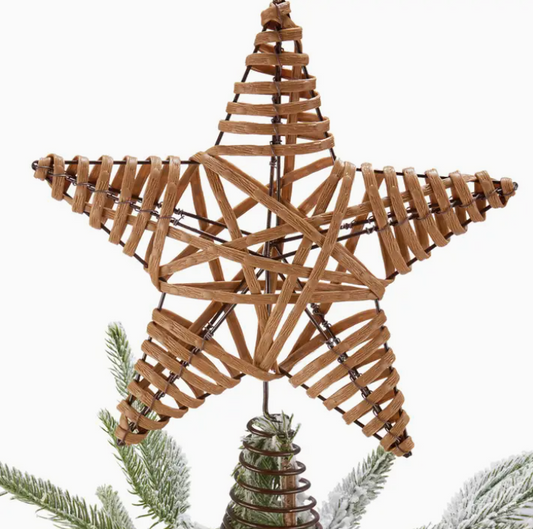 Natural Star Tree Topper