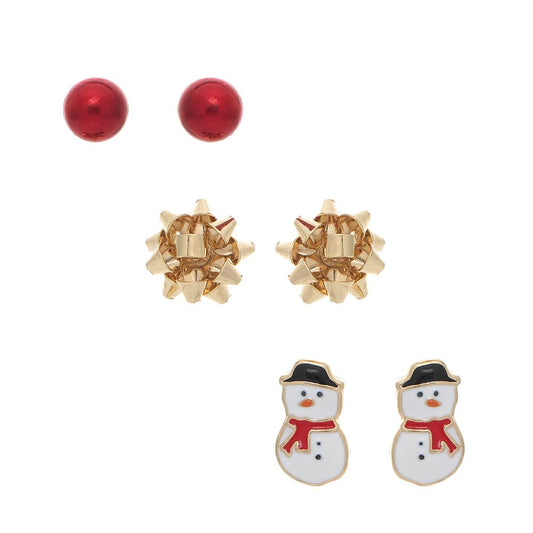 Post Christmas Earring Set