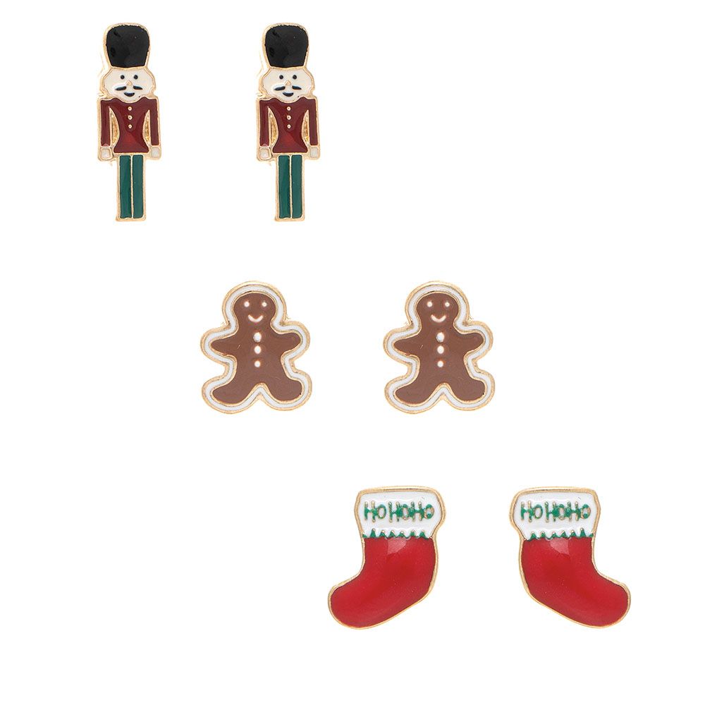 Post Christmas Earring Set