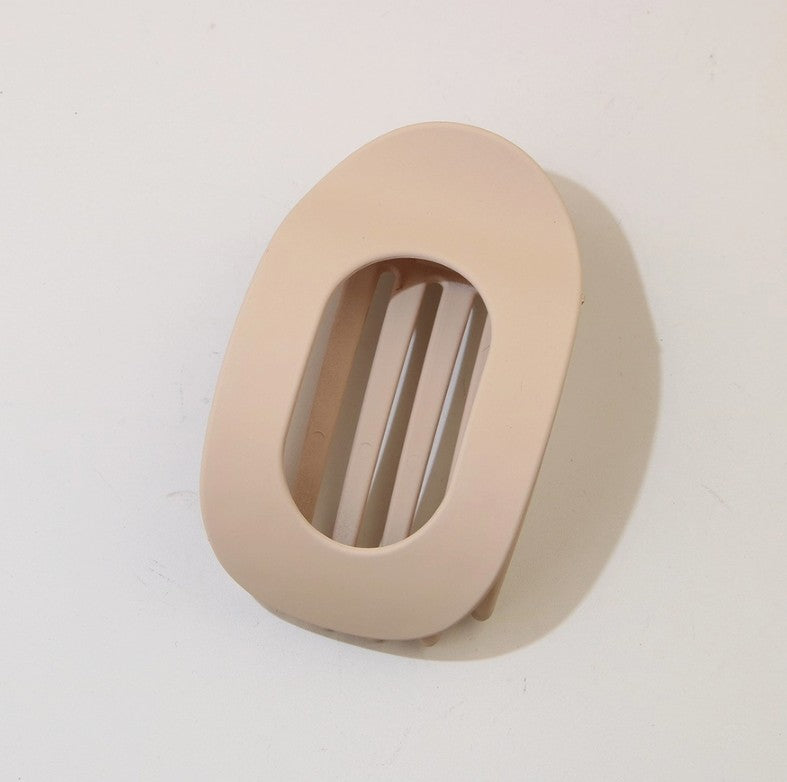 Oval Flat Claw Clip