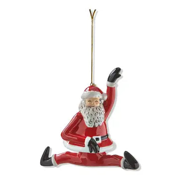 Dancing Santa Ornament