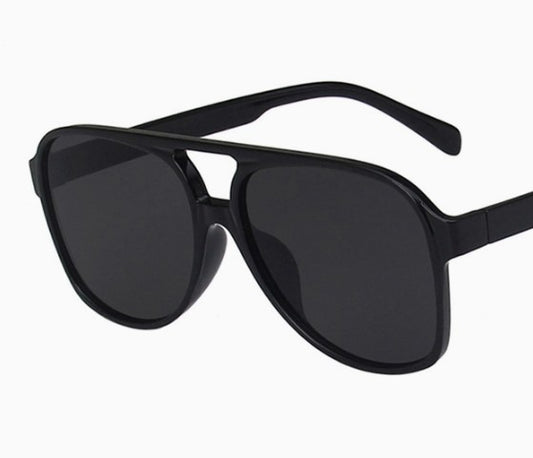 Vintage Double Bridge Aviator Sunglasses