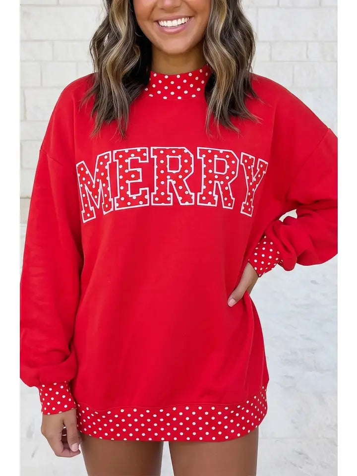 Merry Mock Neck