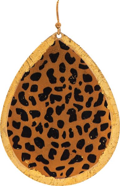 Leopard Print Earring
