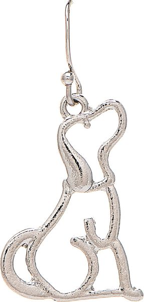 Pooch Cutout Earring