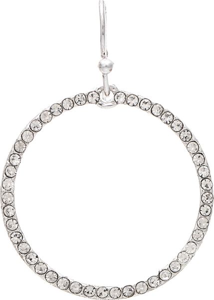 Circle Crystal Earring
