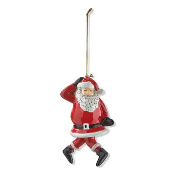 Dancing Santa Ornament