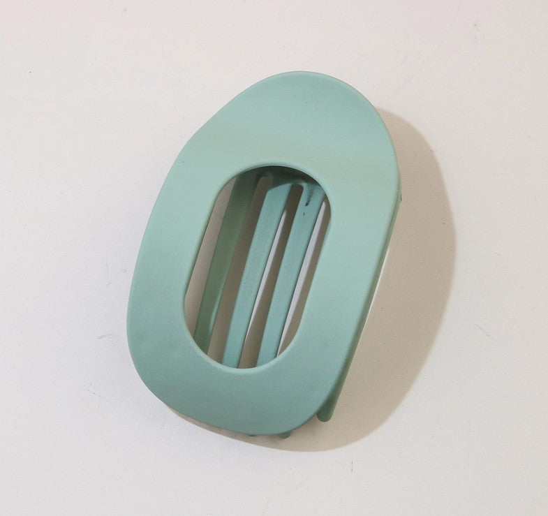Oval Flat Claw Clip