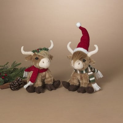Holiday Highland Cow