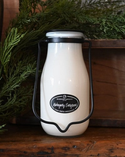 Milk Bottle Candles