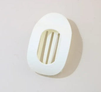 Oval Flat Claw Clip